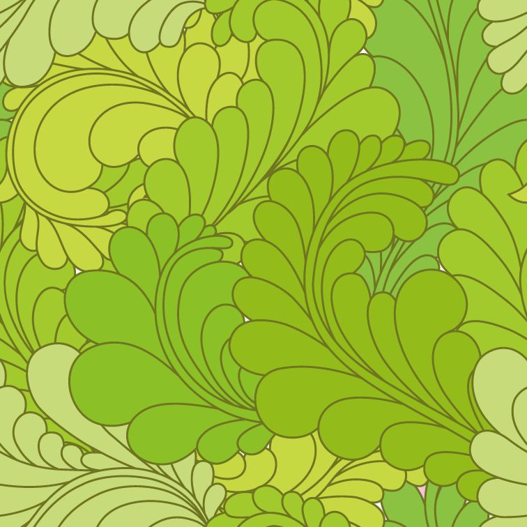 free vector Seamless Ornate Floral Pattern Vector Background